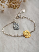 ANGELITO BRACELET - 22K Gold plated & Sterling Silver 925