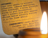 NATURAL - INTUITIVE CANDLE // SUMMER ESCAPE