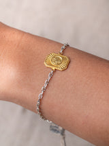 ANGELITO BRACELET - 22K Gold plated & Sterling Silver 925