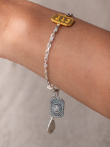 ANGELITO BRACELET - 22K Gold plated & Sterling Silver 925