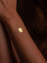 ANGELITO BRACELET - 22K Gold plated & Sterling Silver 925