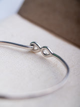 Meaningful Gold Vermeil and sterling silver "In-the-now" bracelet handmade by Leeloobird Jewlery bali