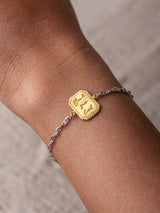 ANGELITO BRACELET - 22K Gold plated & Sterling Silver 925