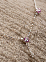 The meaningful and spiritual Josy necklace handmade by Leeloobird Jewelry in Bali