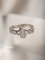 Halo Sterling Silver 925 RIng made by LeeLooBird Jewelry Bali