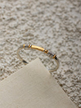 KALING RING - 22K Gold plated & Sterling Silver 925