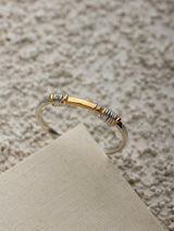 KALING RING - 22K Gold plated & Sterling Silver 925