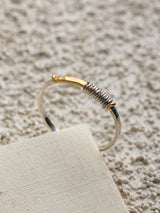 KALING RING - 22K Gold plated & Sterling Silver 925