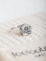 Meaningful spiritual "oui a la Vie" RIng by LeeLooBird jewelry Bali