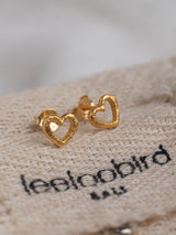 Cinta meaningful handmade earrings by LeeLooBird Jewelry Bali