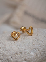 Cinta meaningful handmade earrings by LeeLooBird Jewelry Bali