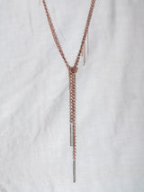 Cravatte necklace handmade by Leeloobird Jewelry in Bali