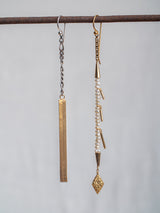 KUNDALINI EARRINGS- 22K Gold plated & Sterling Silver 925