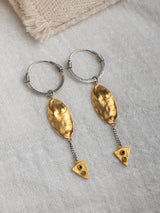 selflove meaningful handmade earrings by LeeLooBird Jewelry Bali