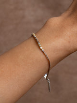The meaningful and spiritual "MANIS" braided bracelet handmade by Leeloobird Jewelry in Bali