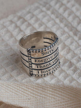 The "Ho'oponopono" meaningful RIng made by LeeLooBird Jewelry Bali