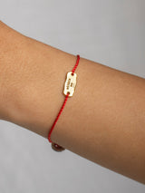 The meaningful and spiritual "Within-me" braided bracelet handmade by Leeloobird Jewelry in Bali