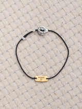 The meaningful and spiritual "Within-me" braided bracelet handmade by Leeloobird Jewelry in Bali