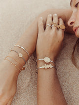 GALAXY BRACELET - 22K Gold plated & Sterling Silver 925