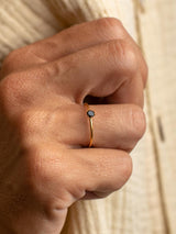 CANDIDE BLACK ONYX RING // SALE 20% OFF