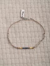The meaningful and spiritual "Envie" braided bracelet handmade by Leeloobird Jewelry in Bali