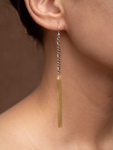 Kundalini meaningful handmade earrings by LeeLooBird Jewelry Bali