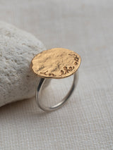The "in The Now" meaningful RIng made by LeeLooBird Jewelry Bali