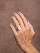 Meaningful spiritual powerwords RIng ring by LeeLooBird jewelry Bali