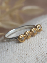 Flow RIng made by LeeLooBird Jewelry Bali
