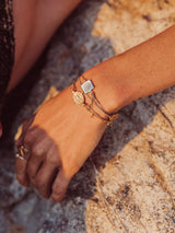 Powerwords meaningful Bracelet handmade by LeeLooBird Jewelry Bali