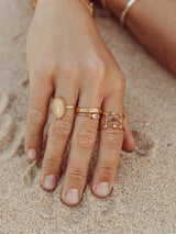 Sky ring handmade by LeeLooBird Blessed Jewelry Bali