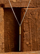 The meaningful and spiritual "Sunny" necklace handmade by Leeloobird Jewelry in Bali