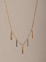 The meaningful and spiritual "Vintage" necklace handmade by Leeloobird Jewelry in Bali