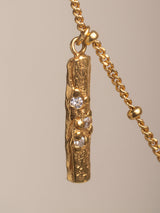 The meaningful and spiritual "Vintage" necklace handmade by Leeloobird Jewelry in Bali