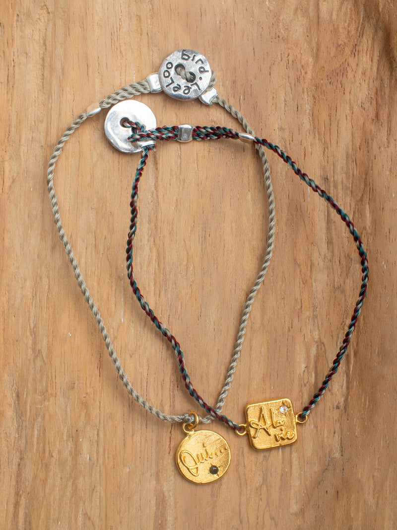 BRAIDED BRACELET "OUI..."