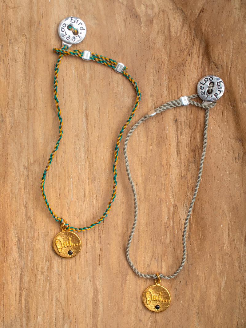 BRAIDED BRACELET "OUI..."