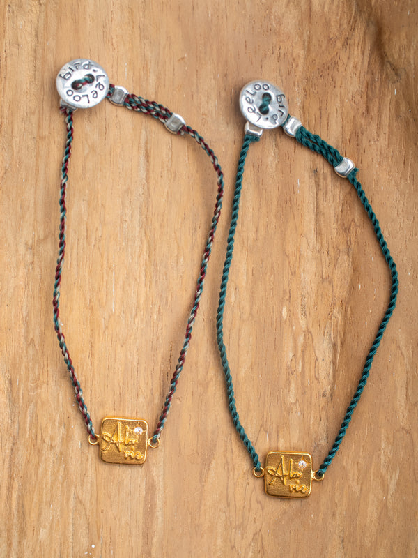 BRAIDED BRACELET “A LA VIE”