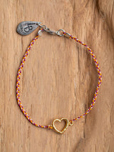 HEART BRAIDED BRACELET