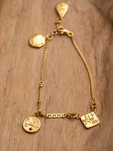 "Oui-a-la-vie" Spiritual and meaningful Bracelet handmade by LeeLooBird Jewelry Bali