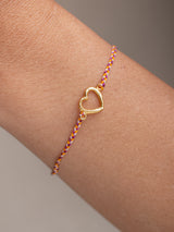 HEART BRAIDED BRACELET