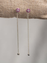 Josy meaningful handmade Sterling Silver earrings by LeeLooBird Jewelry Bali