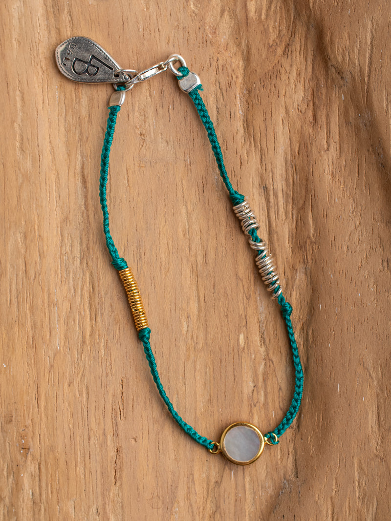 PEARL BRAIDED BRACELET