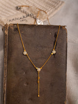 The meaningful and spiritual Josy necklace handmade by Leeloobird Jewelry in Bali