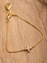 The meaningful and spiritual Josy necklace handmade by Leeloobird Jewelry in Bali