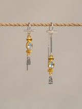 Sky meaningful handmade earrings by LeeLooBird Jewelry Bali