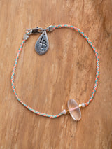 The meaningful and spiritual "Exotic" braided bracelet handmade by Leeloobird Jewelry in Bali