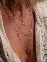 The meaningful and spiritual Gratefulness necklace handmade by Leeloobird Jewelry in Bali