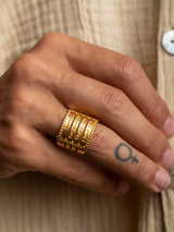 The "Ho'oponopono" meaningful RIng made by LeeLooBird Jewelry Bali