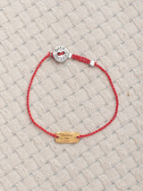The meaningful and spiritual "Within-me" braided bracelet handmade by Leeloobird Jewelry in Bali