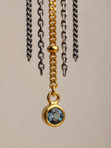 COMET EARRINGS- 22K Gold plated & Sterling Silver 925